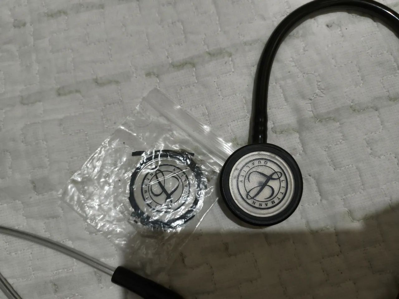 Estetoscópio Littmann classic 2 - preto básico  - Foto 2