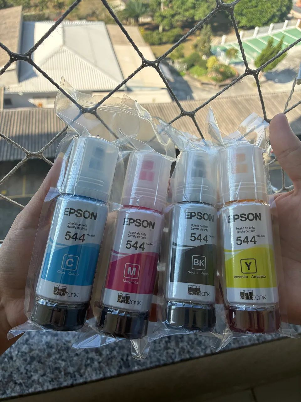 Kit 4 tintas impressora Epson 544 - Foto 3
