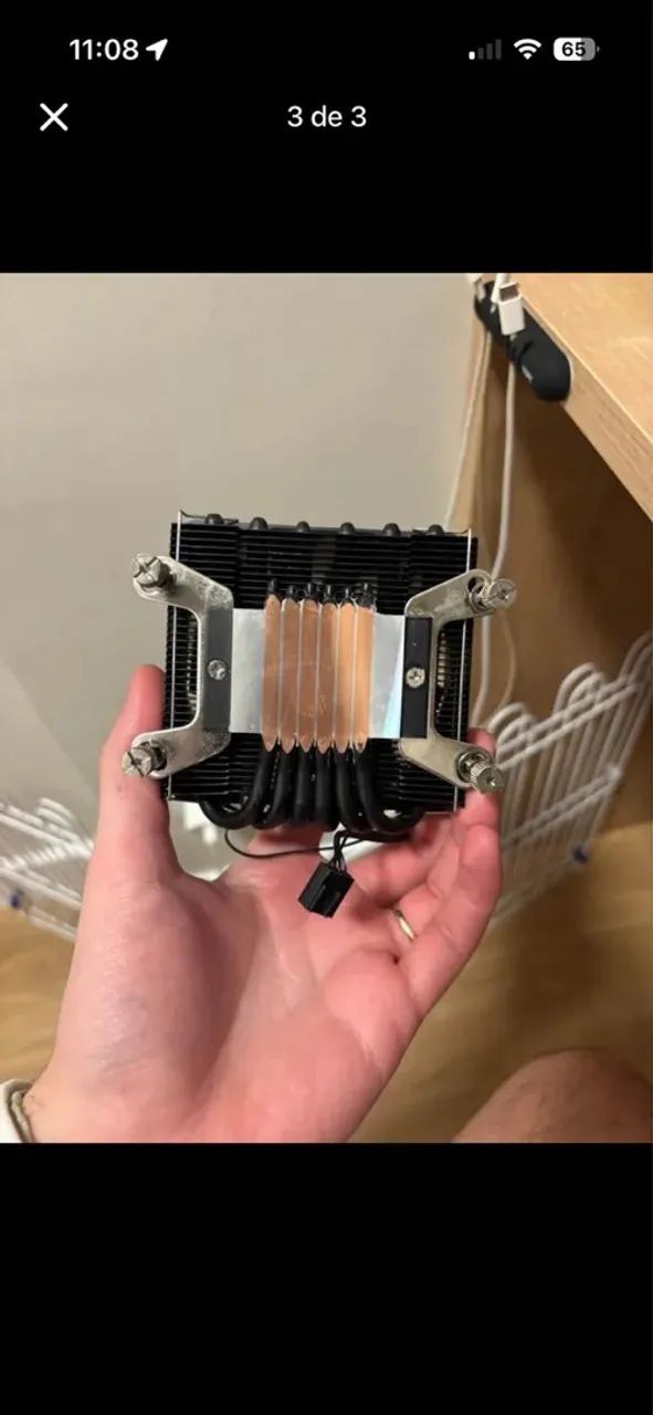 Air Cooler low profile 45mm Teucer - Foto 3