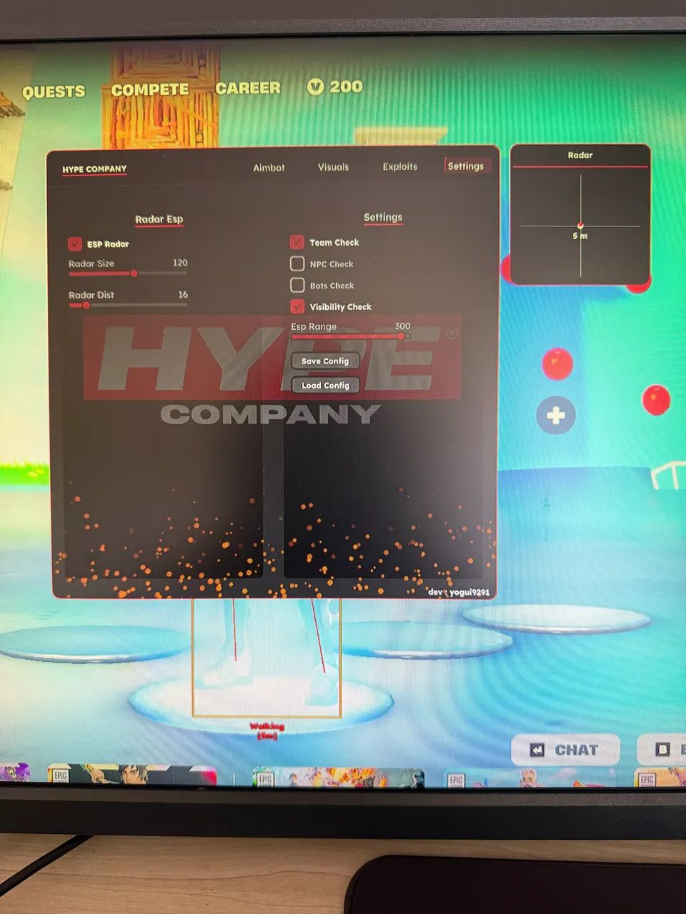 Key Lifetime Hype Company Fortnite External - Foto 2