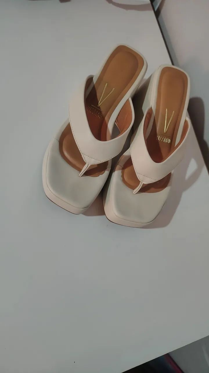 Tamanco Vizzano casual branco off  - Foto 4