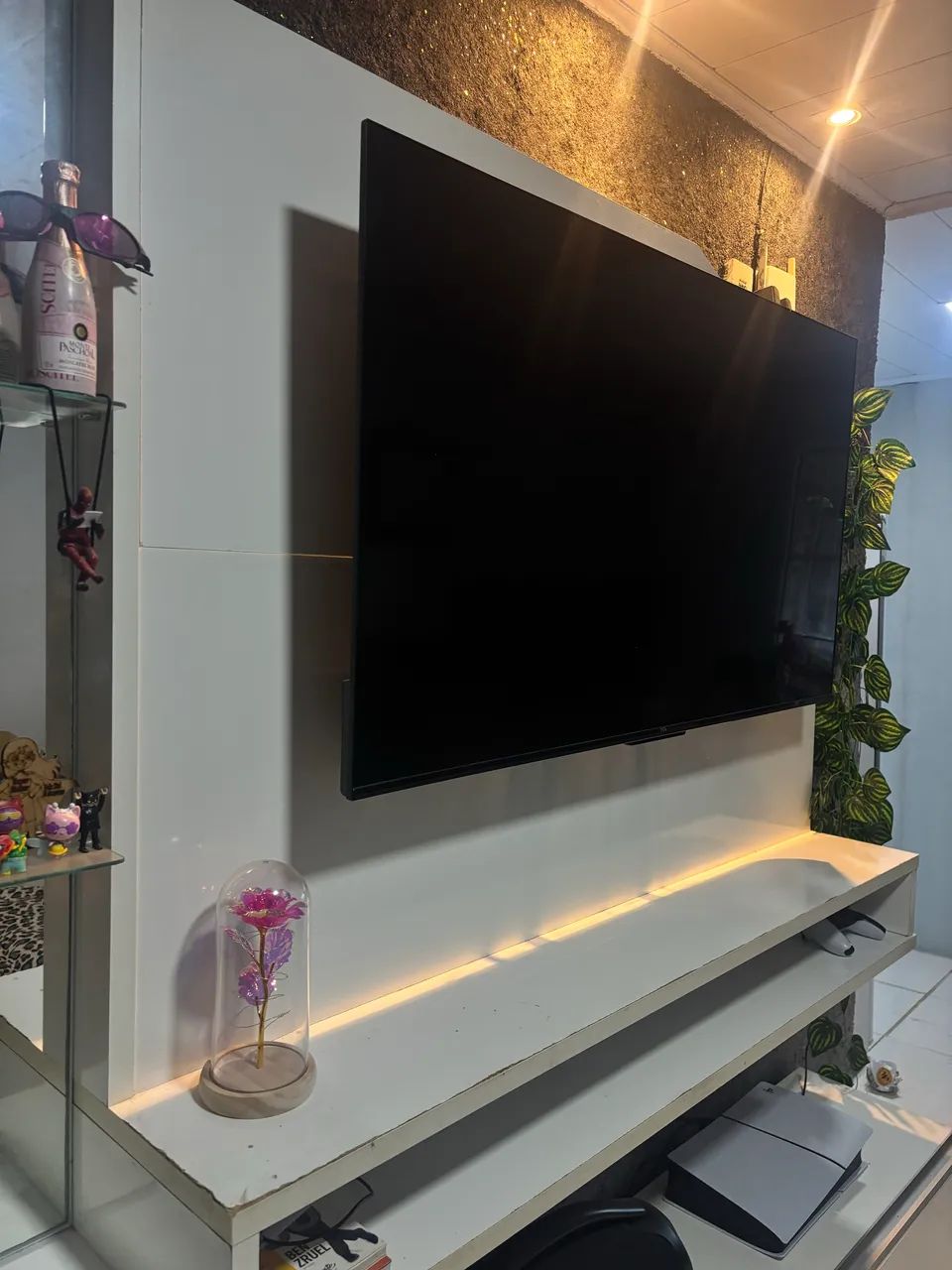 Painel branco com Vidro  - Foto 3
