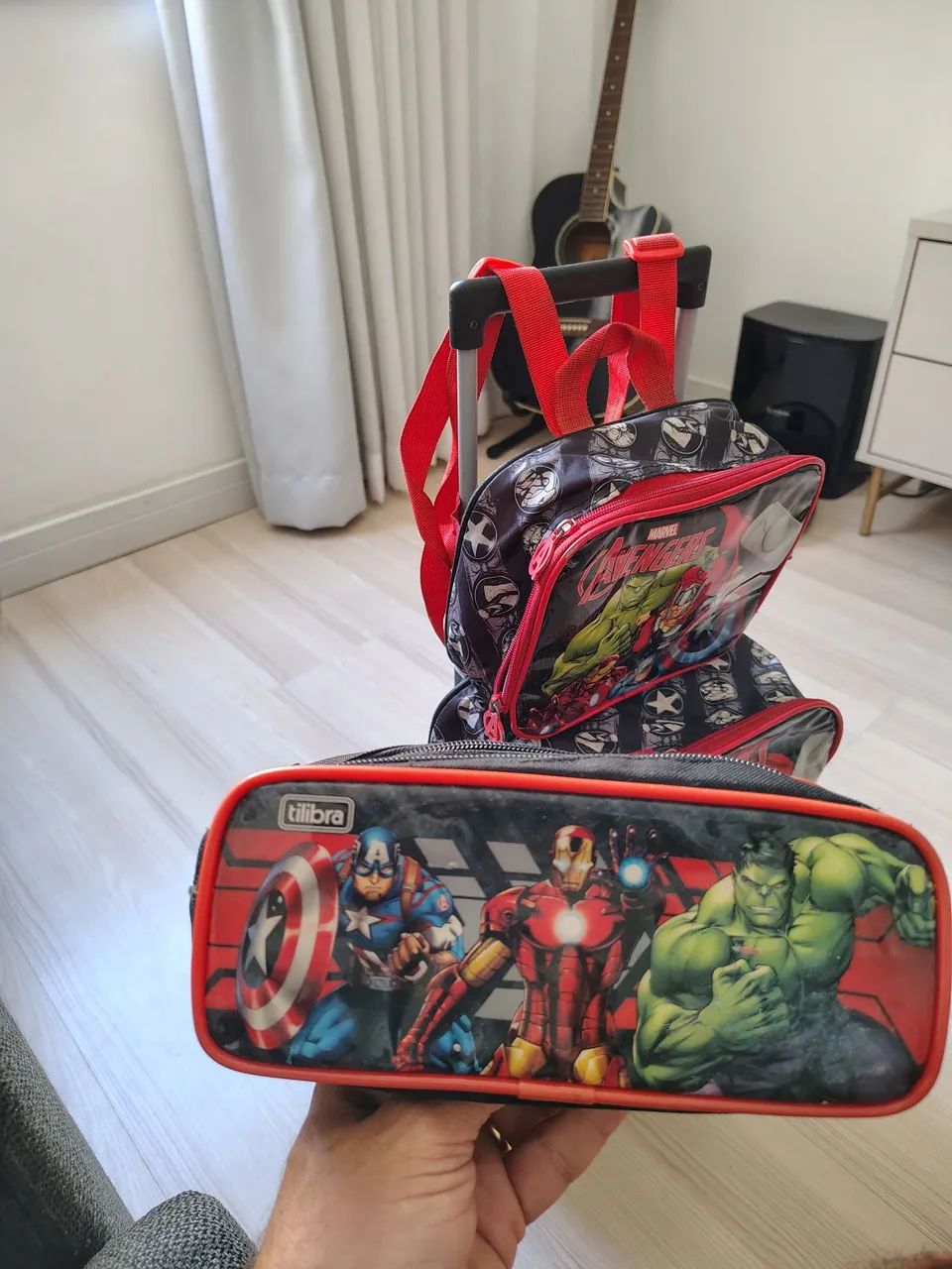 Kit mochila Vingadores Marvel  - Foto 2