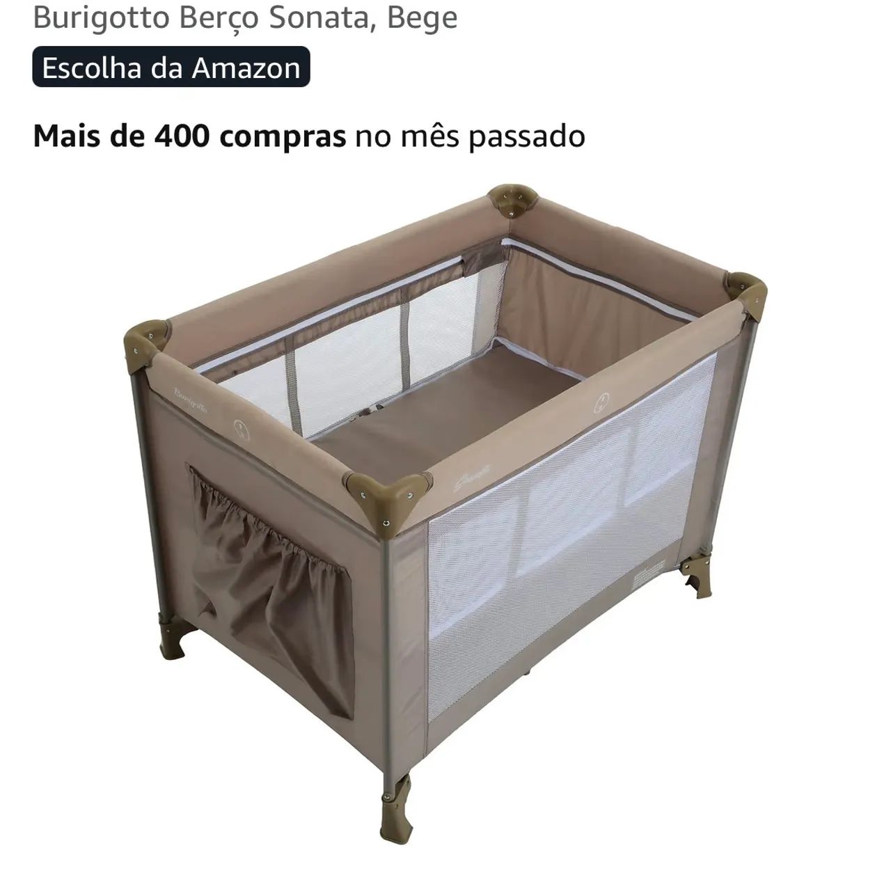 Berço portátil Burigotto