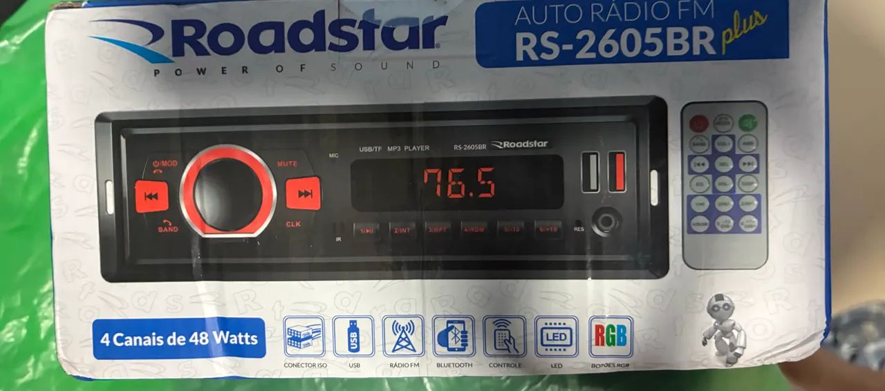 Rádio automotivo roadstar - Foto 2