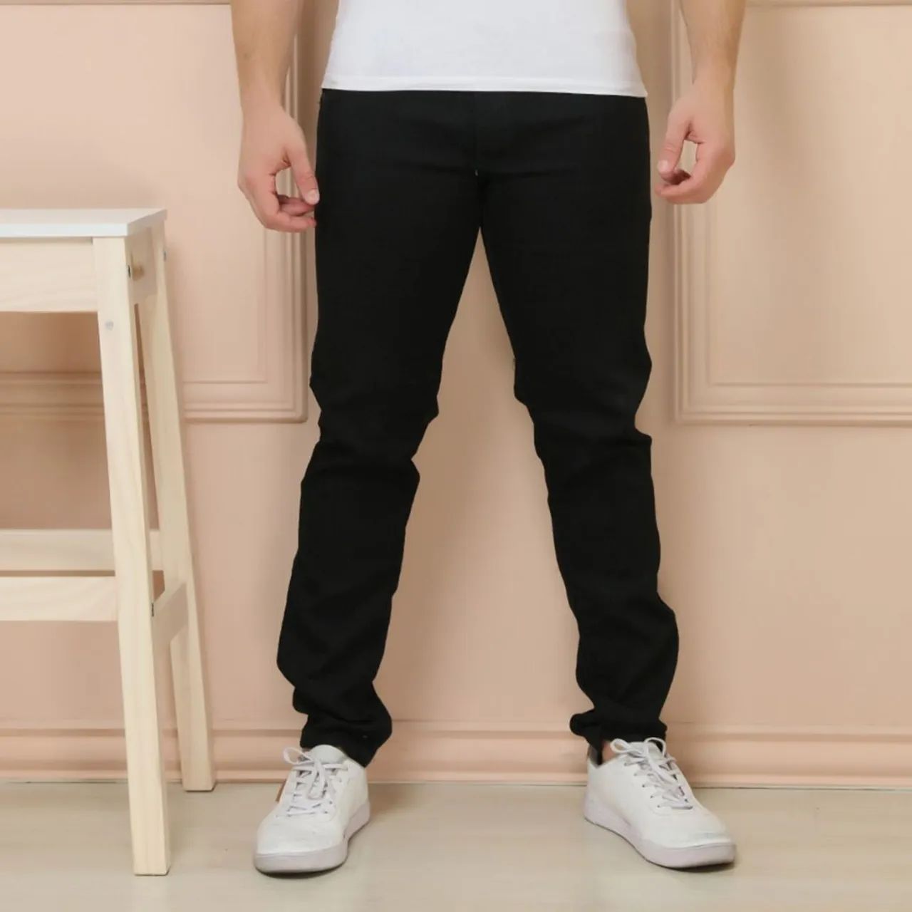 CALÇA JEANS MASCULINA 42 - Foto 5