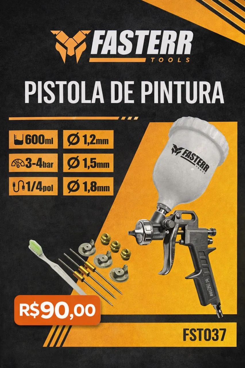 PISTOLA DE PINTURA FASTERR