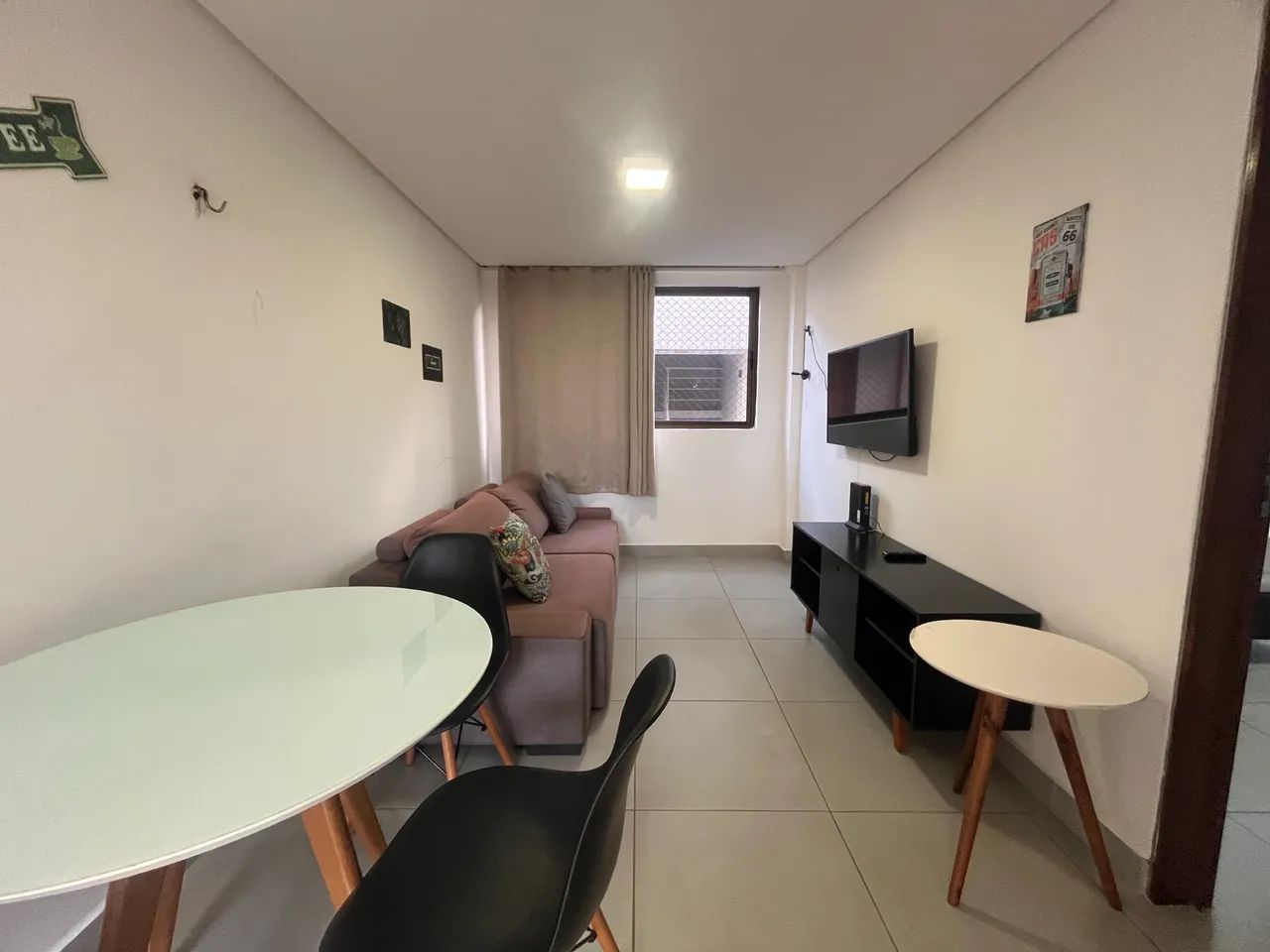 Alugo apartamento de 1 quarto todo mobiliado 