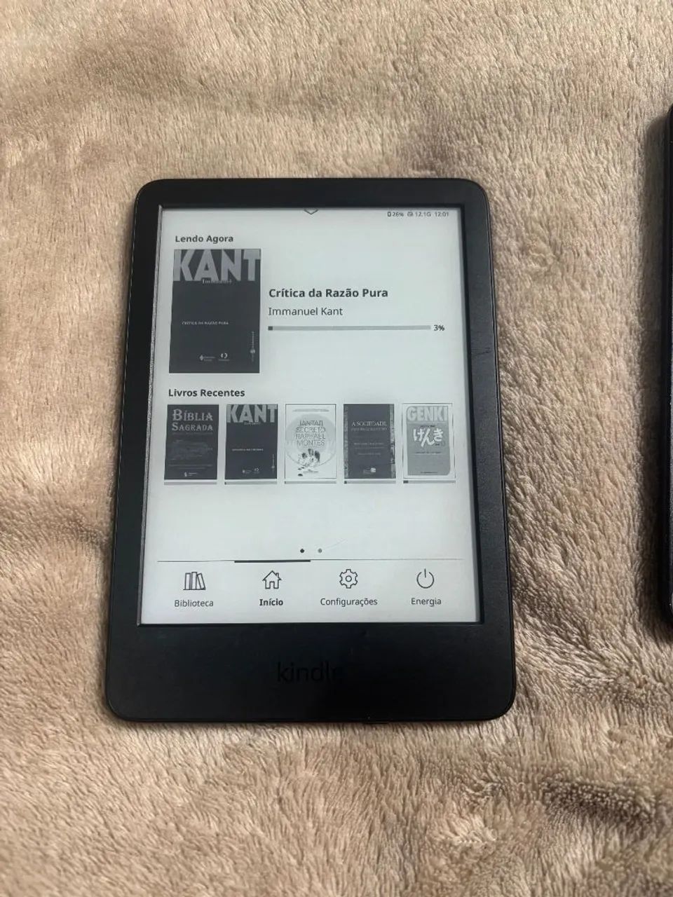 Kindle 11ª Geração Desbloqueado + Capa + Carregador