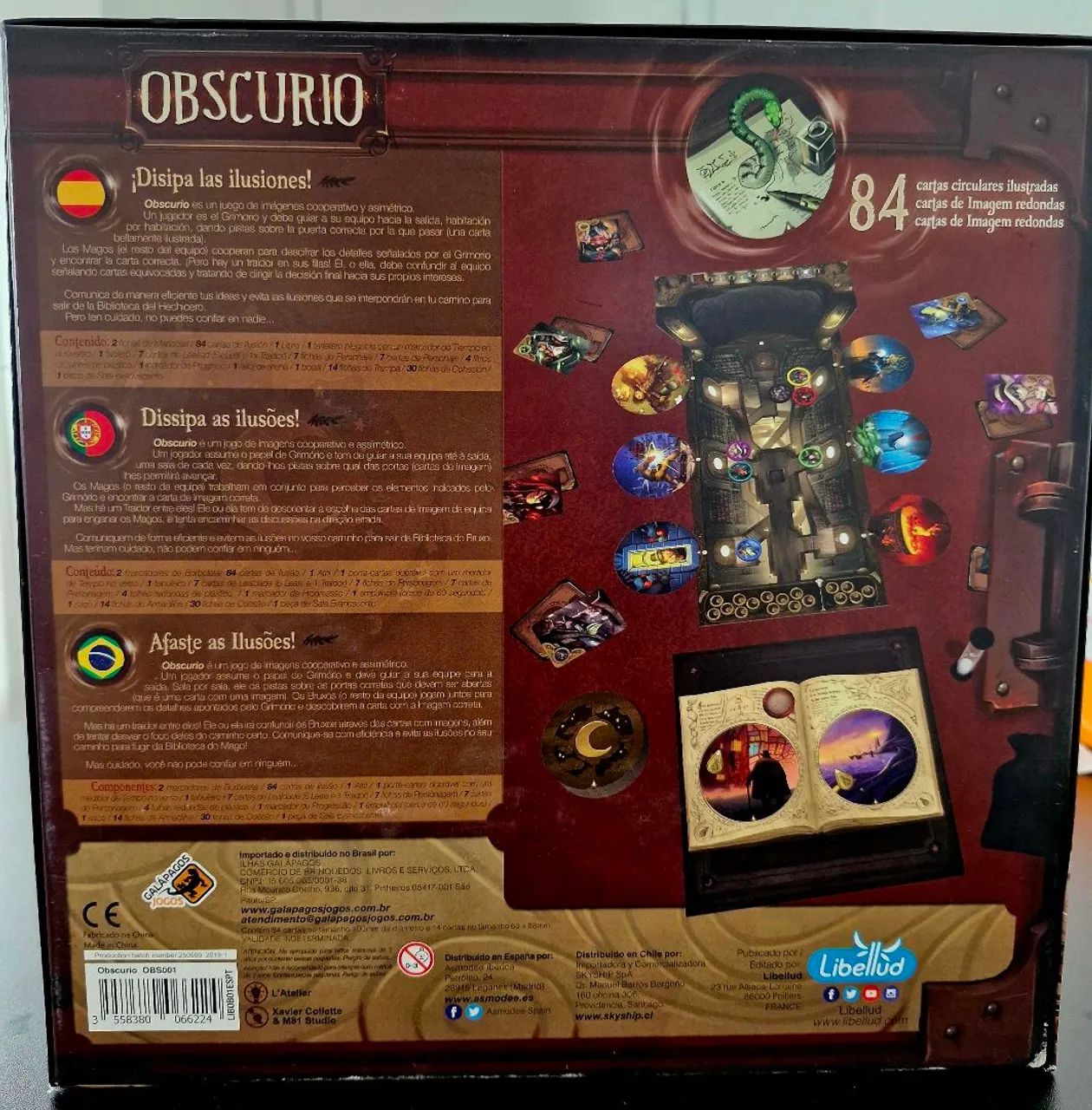 Obscurio - Board game - Galápagos BR/pt - Foto 3