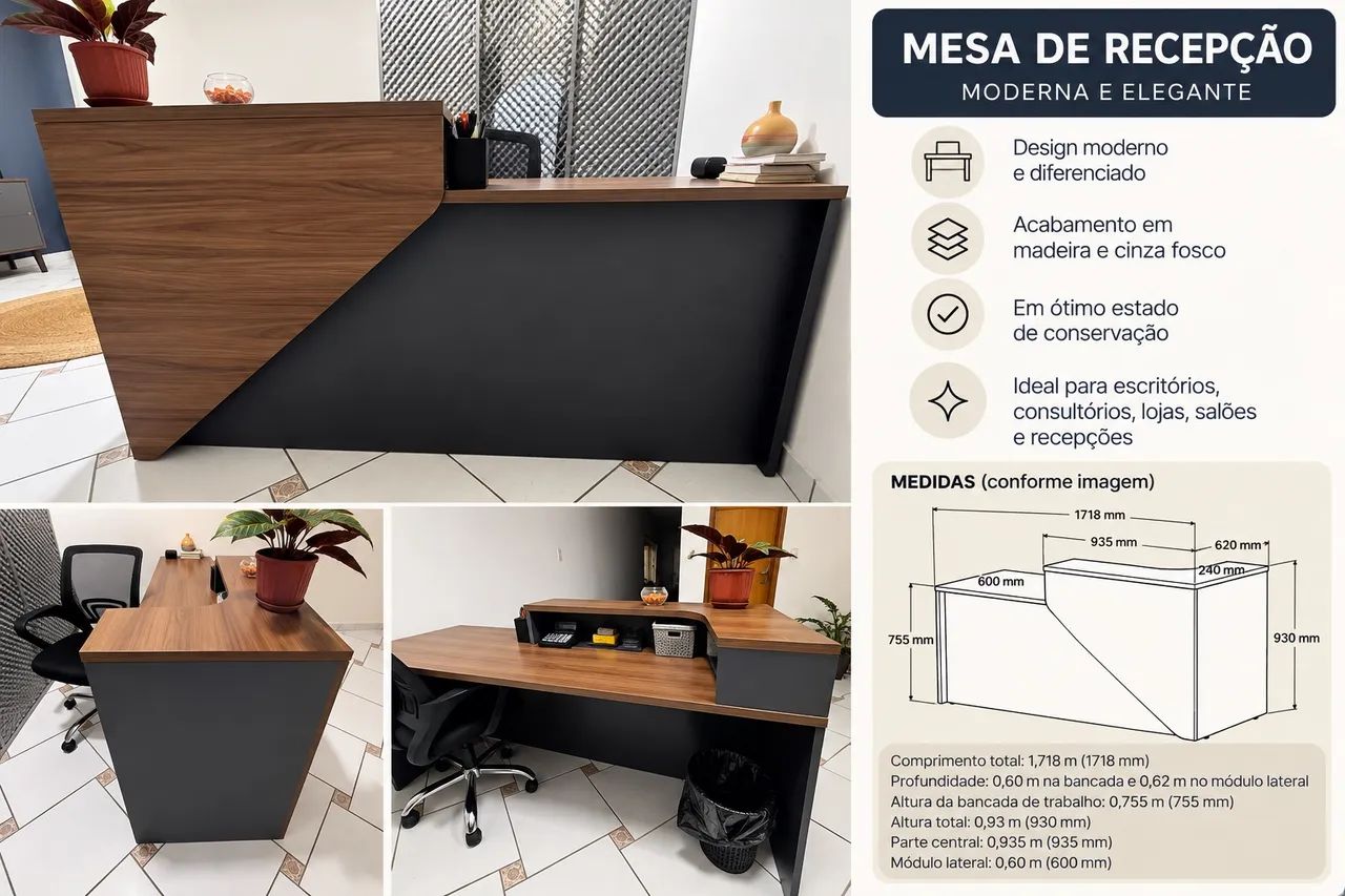 Mesa recepção