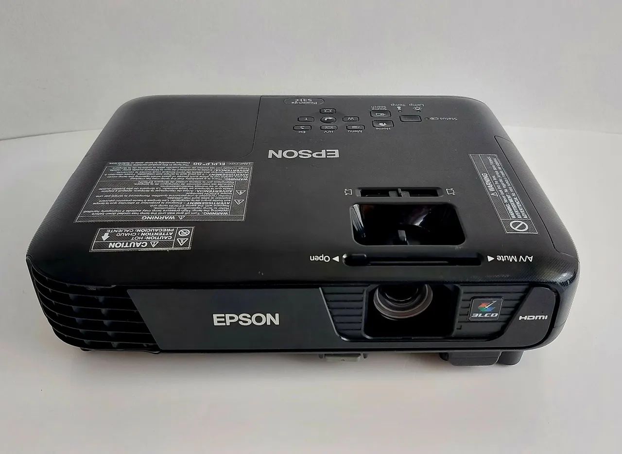 PROJETOR PROFISSIONAL 3200 LUMENS TELÃO DE ATÉ 350 POLEGADAS EPSON POWERLITE S31+ - Foto 5