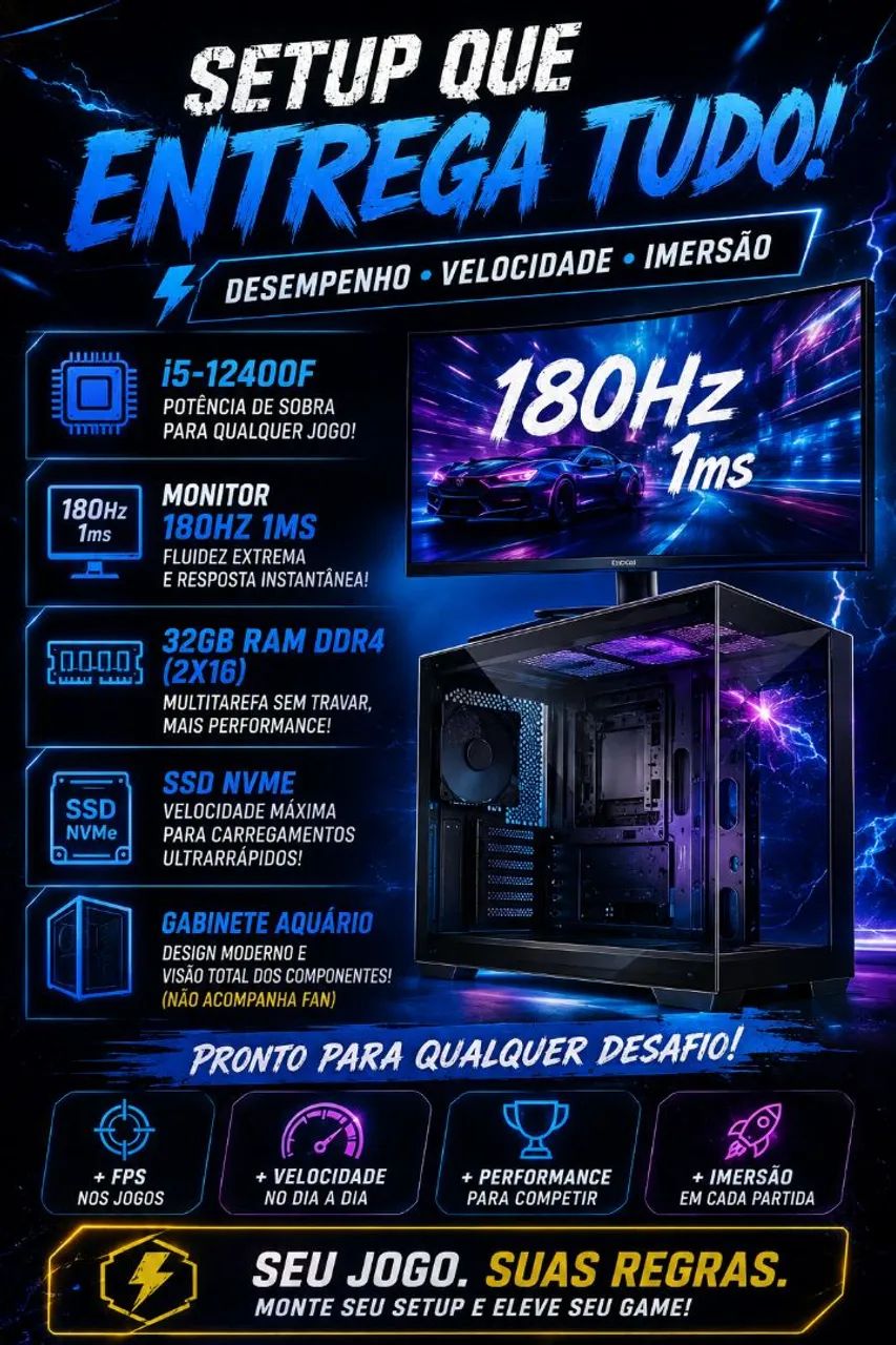 Pc gamer - Roda tudo.