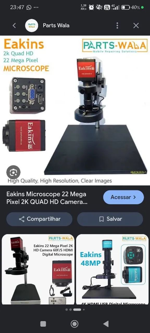 Microscópio  - Foto 2