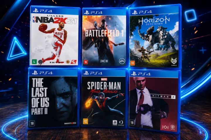 Jogos de PS4 Perfeito Estado - Foto 2