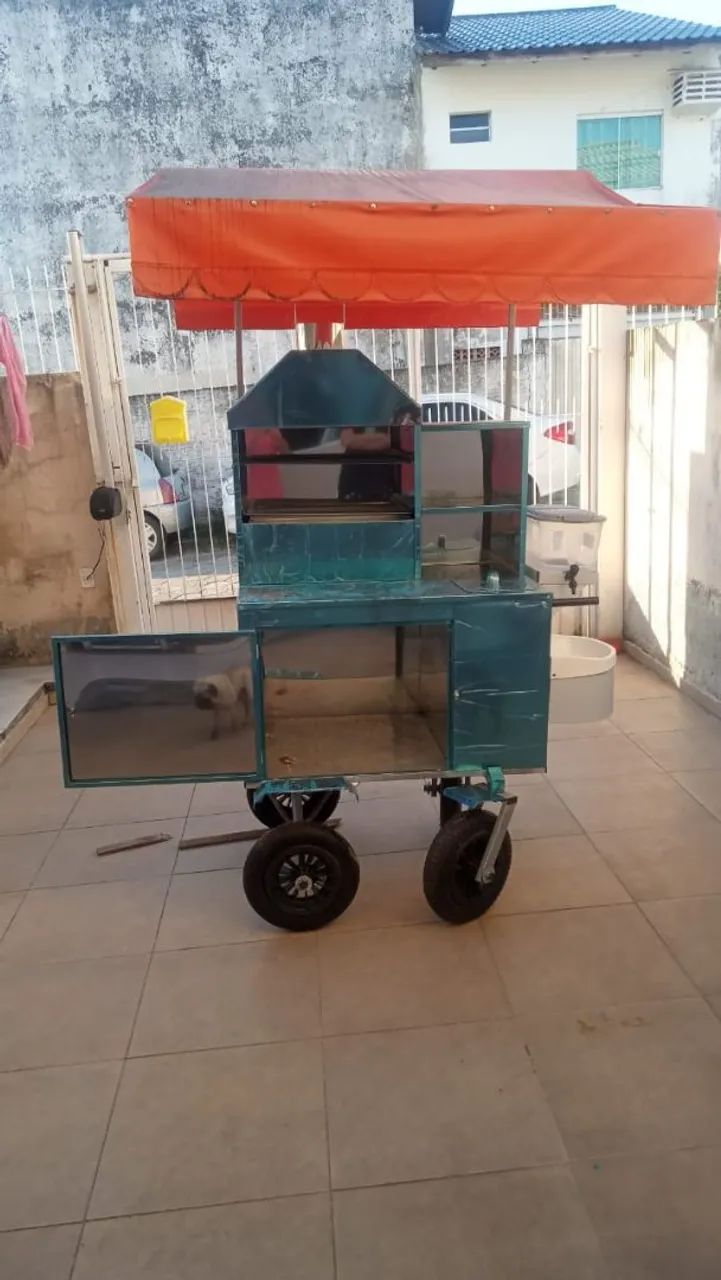 Carrinho de lanche praia - Foto 3