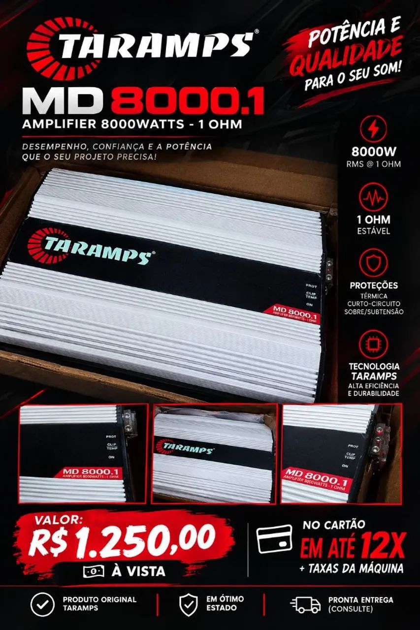 Módulo Taramps MD8000 1OHM