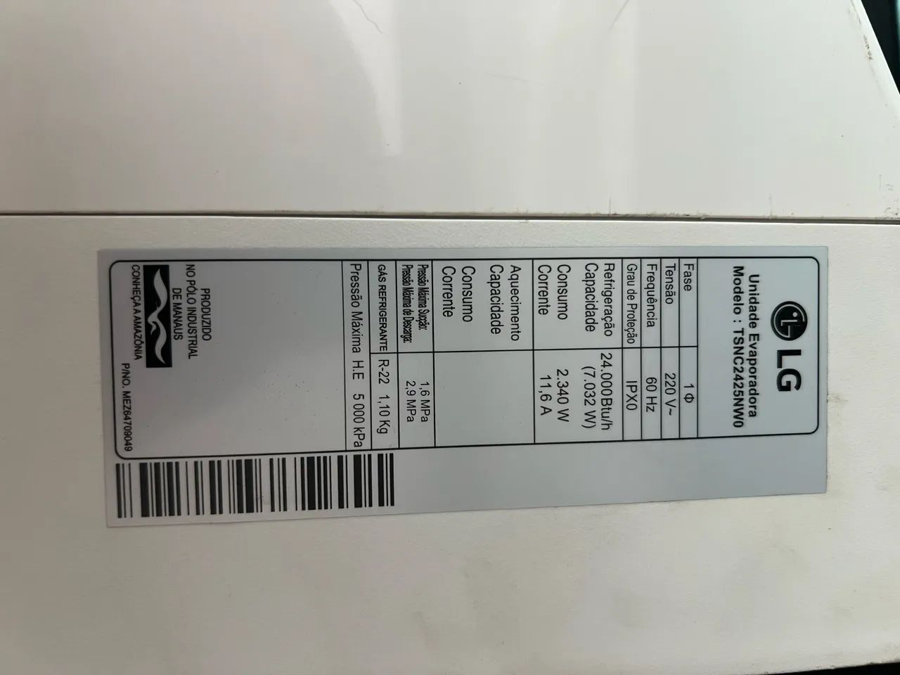 Ar condicionado 24000 Btu  - Foto 2