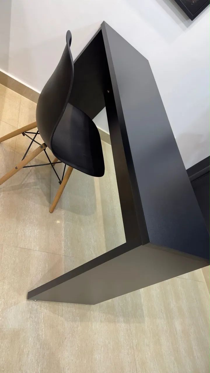 Mesa preta MDF - Foto 3