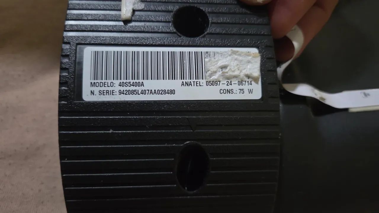 Televisão com Defeito  Toshiba 40 polegadas  - Foto 2