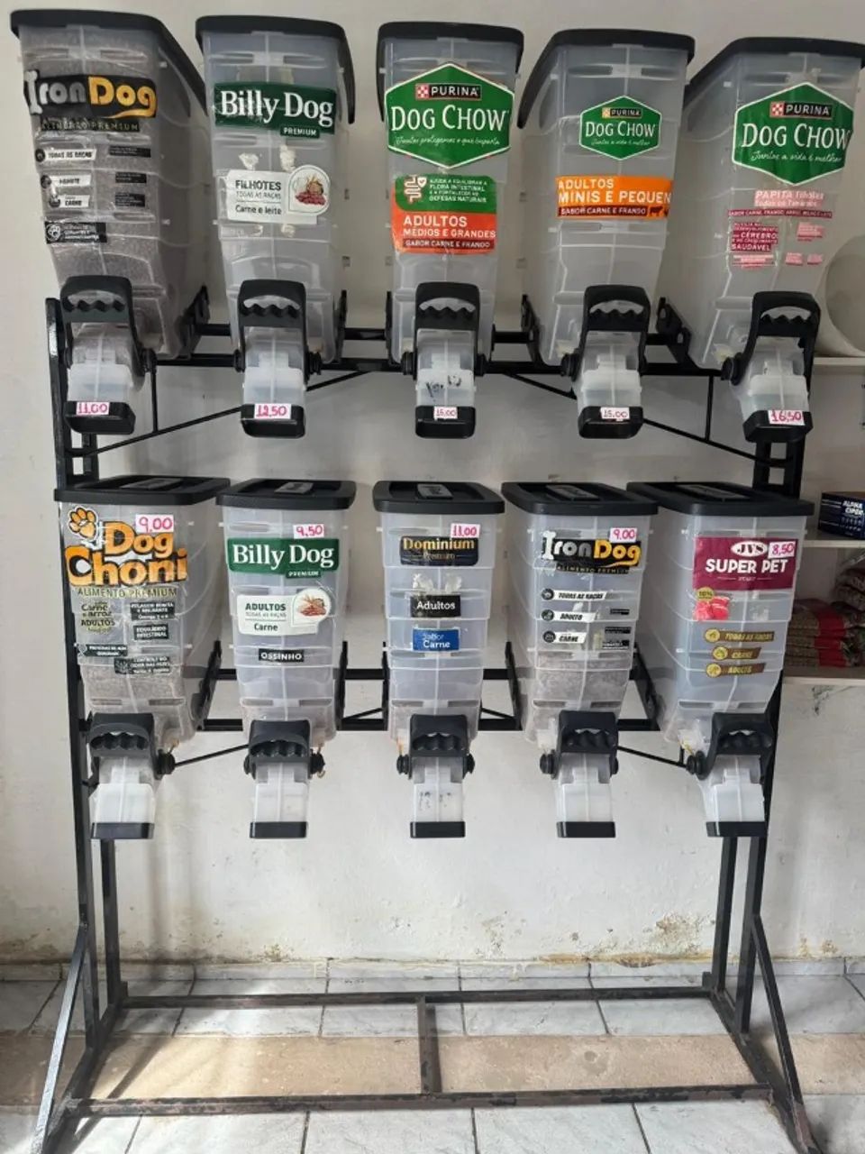 dispenser para ração