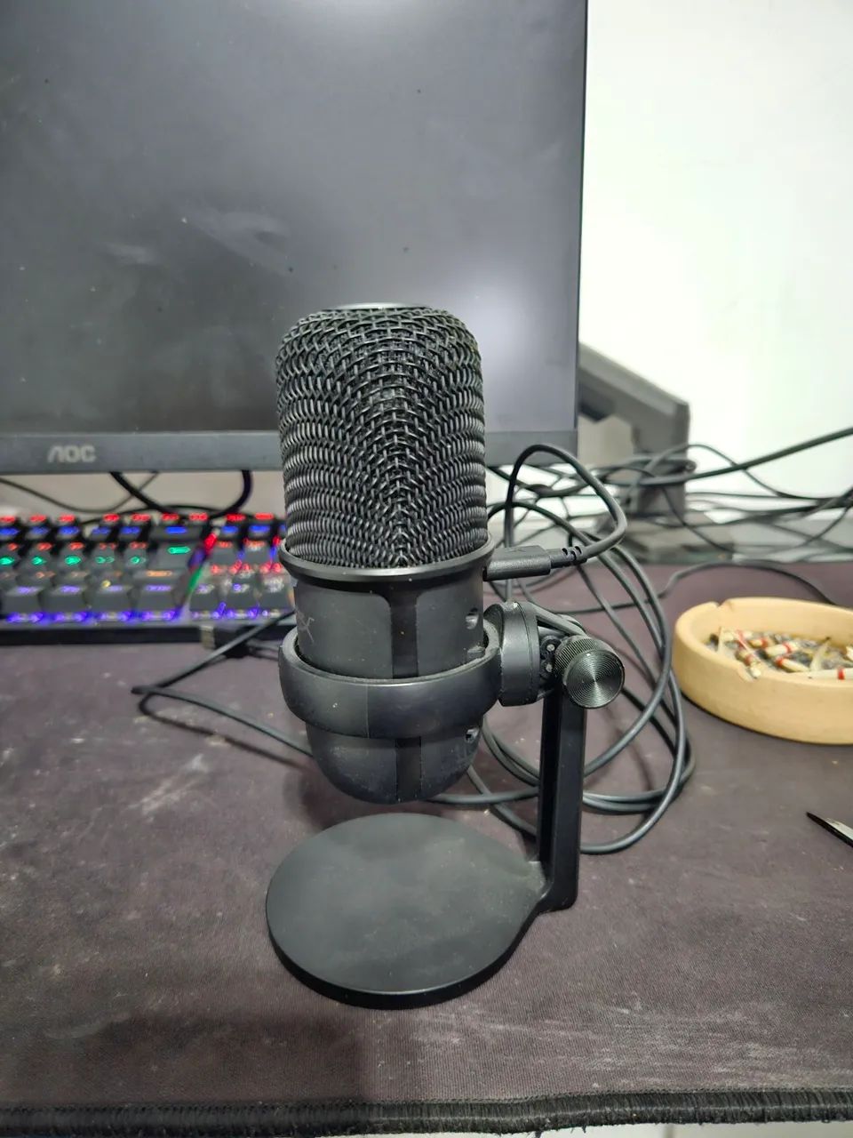 Hyperx Solocast Microfone de Mesa - Foto 2