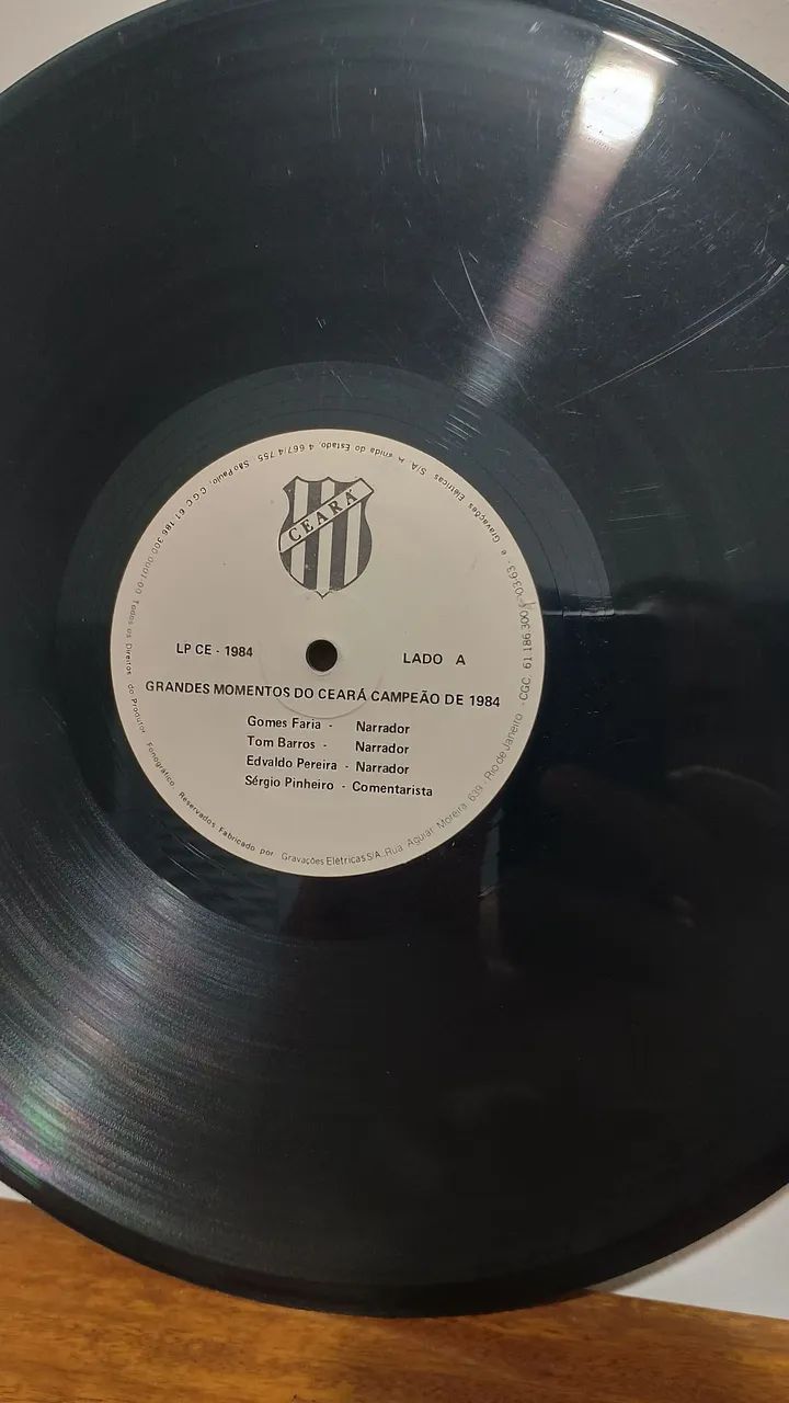 Disco de Vinil Ceará Sporting Club - Foto 4