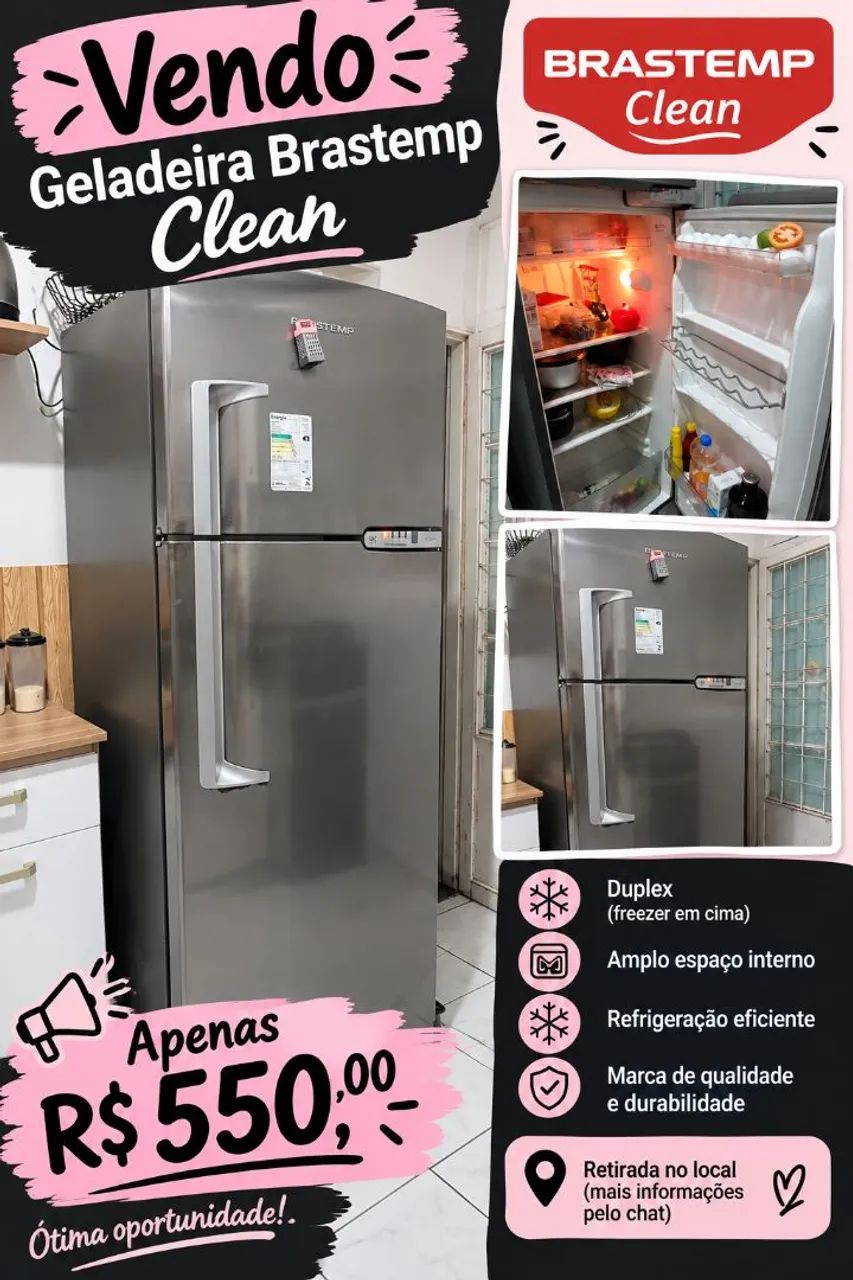 Geladeira brastemp 
