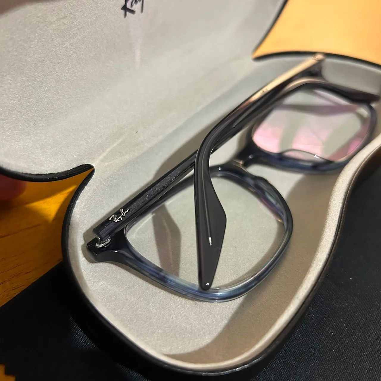 Armação para óculos de grau Ray-Ban 5421 Optics nova e original. - Foto 3