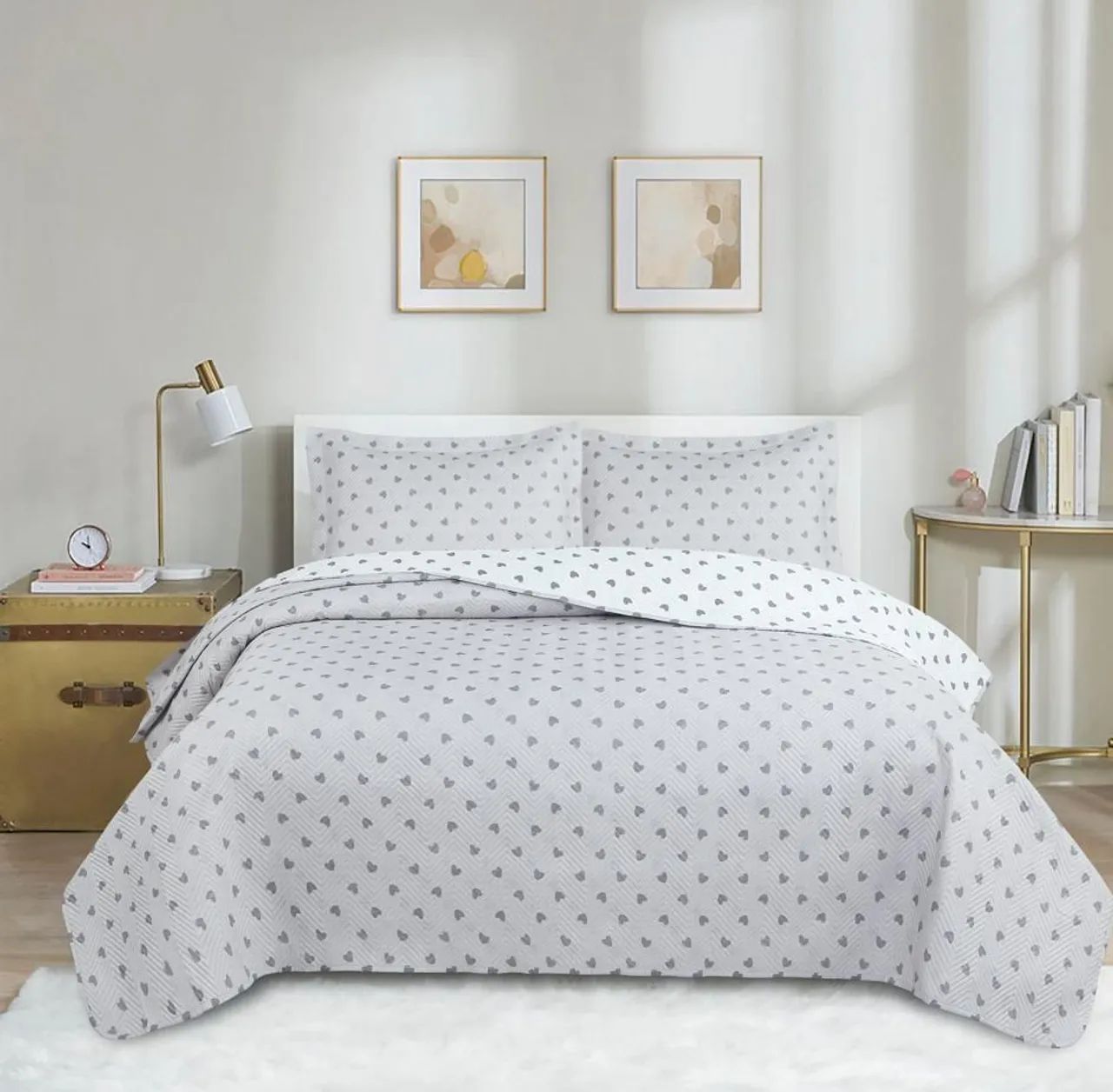 Colcha de cama | Coração - Foto 4