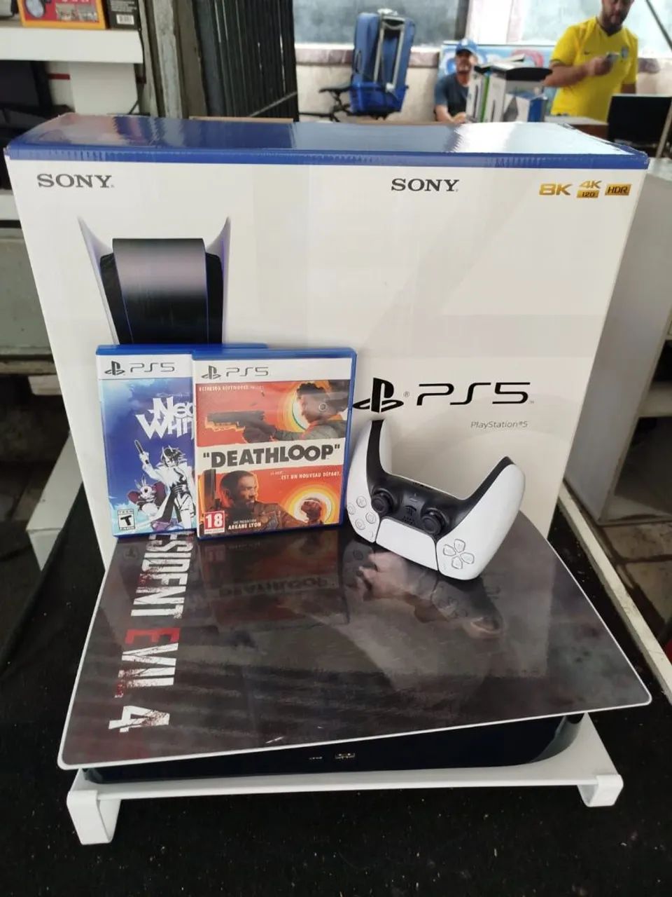 Ps5 fat com leitor + 6 meses de garantia  - Foto 5