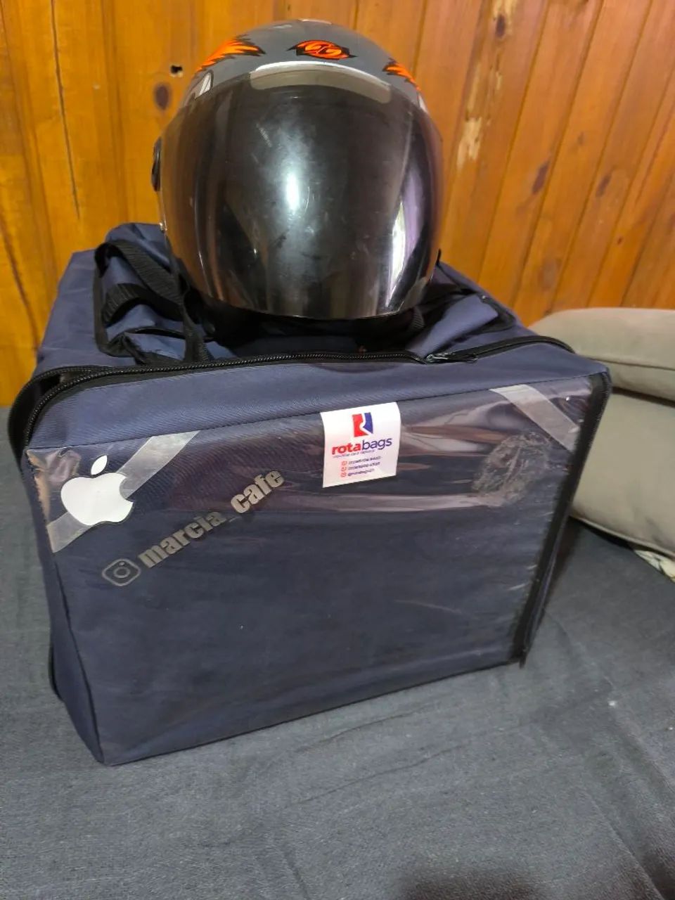 Capacete e bag  - Foto 4