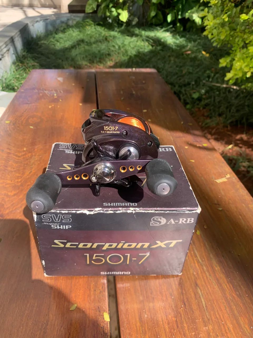 Carretilha Shimano Scorpion XT 1501-7 - Esportes Aquáticos - Casa