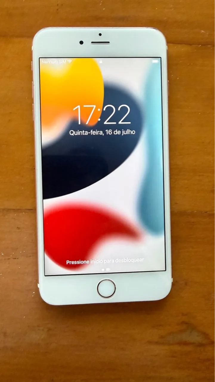 Iphone 6s plus rose gold 64gb e acessorios