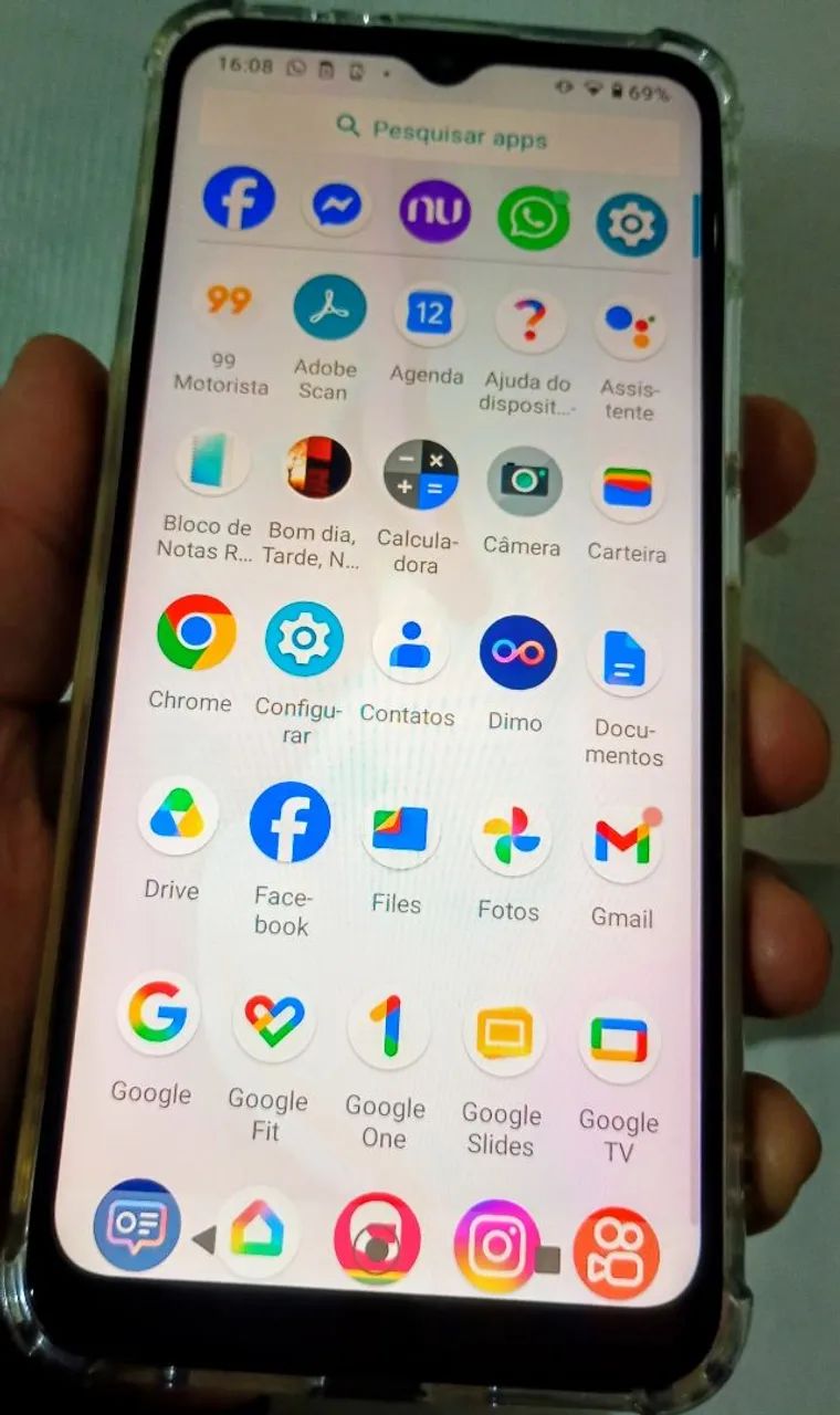 Moto E7 Plus , 64Gb , desbloqueio digital e facial , Funcionando Perfeitamente - Foto 4