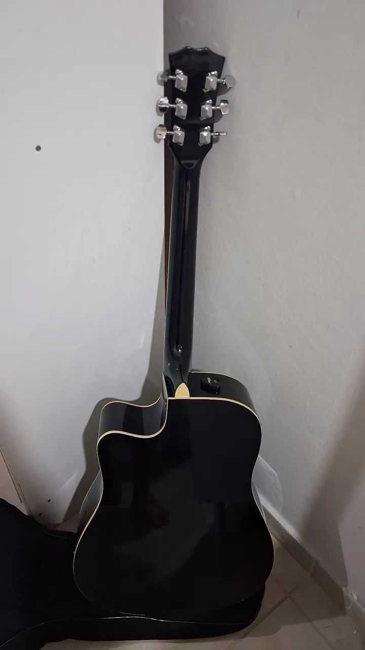 Violão acústico em perfeito estado - Foto 2