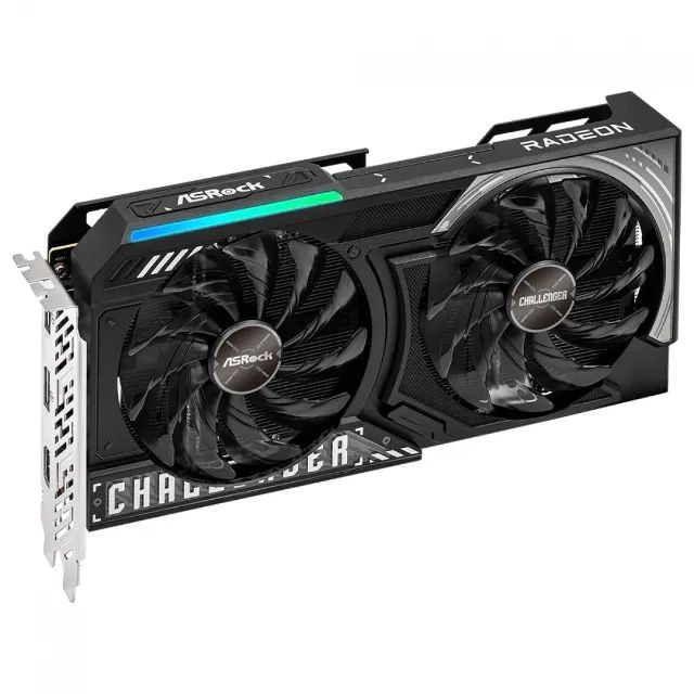 Placa De Vídeo Asrock Radeon Rx 9060 Xt 16gb Gddr6 2048 Núcleos 8k - Foto 2