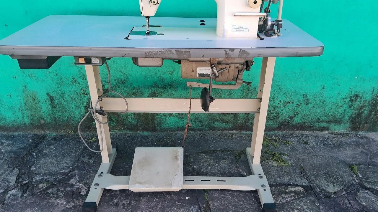 Máquina reta industrial elétrica  - Foto 2