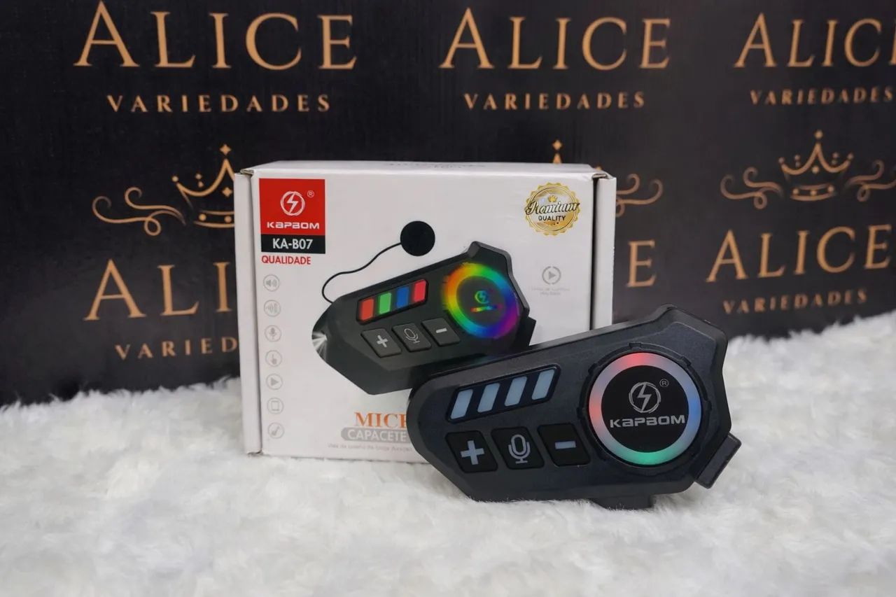 Microfone para capacete Bluetooth 