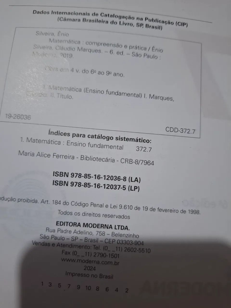 Livro Matemática Compreensão e Prática  - Foto 3