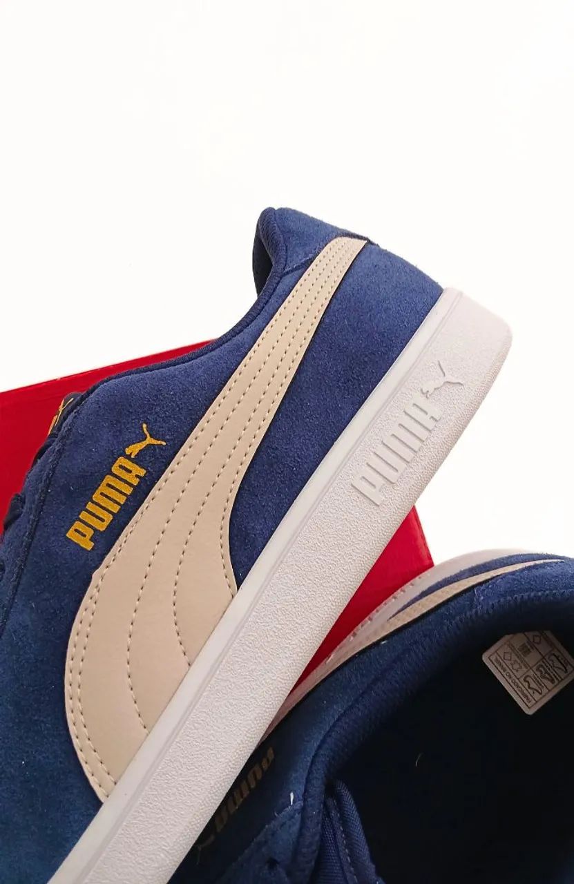 Tênis Puma Smash V2 BDP Masculino - Azul - Foto 2