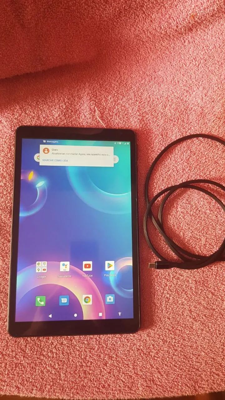Tablet grandão + cabo top  - Foto 2
