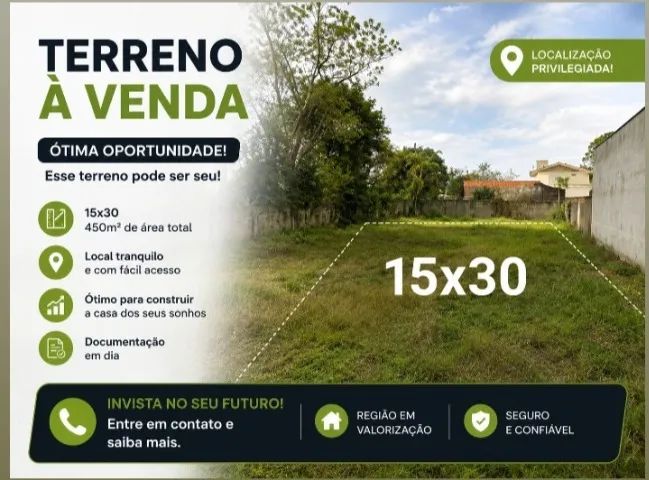 Barbada! TERRENO EM TUBARÃO