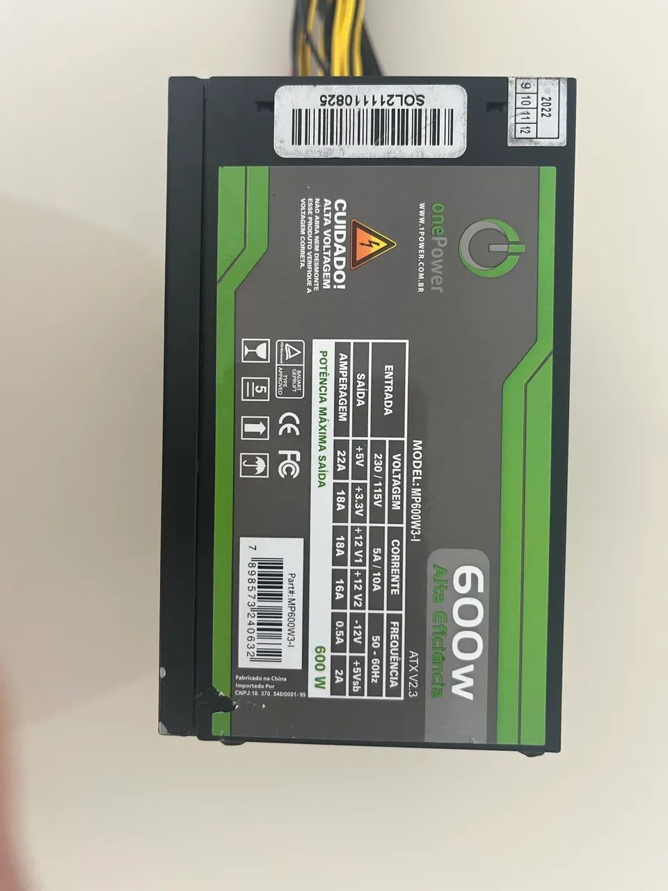 Fonte 600w OnePower - Foto 3