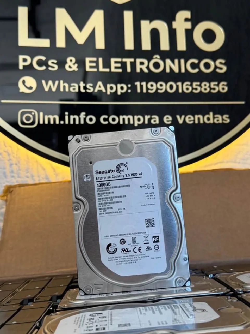 HD 4TB SAS SEAGATE