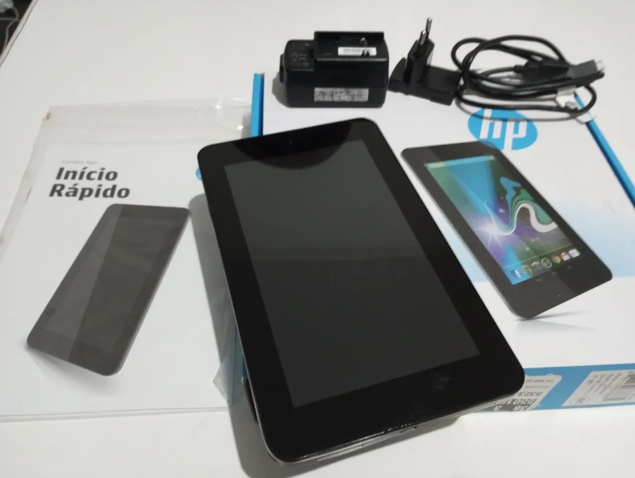 Tablet HP 7" Polegadas Na Caixa Completo Com Defeito Leia o Anúncio  - Foto 3