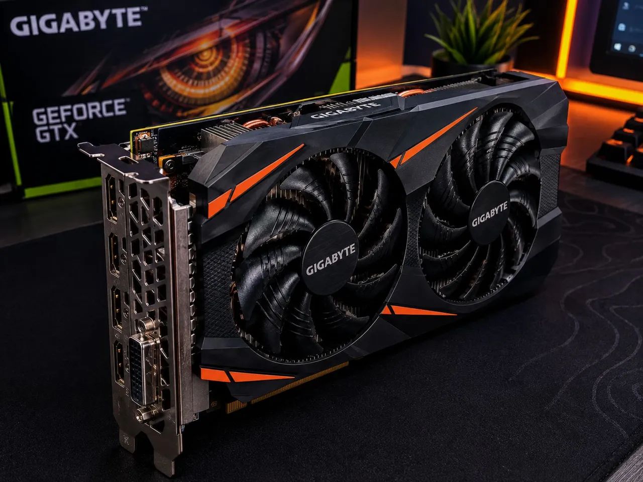 Placa de Vídeo Gigabyte GeForce GTX - 1060 Nova - Foto 2