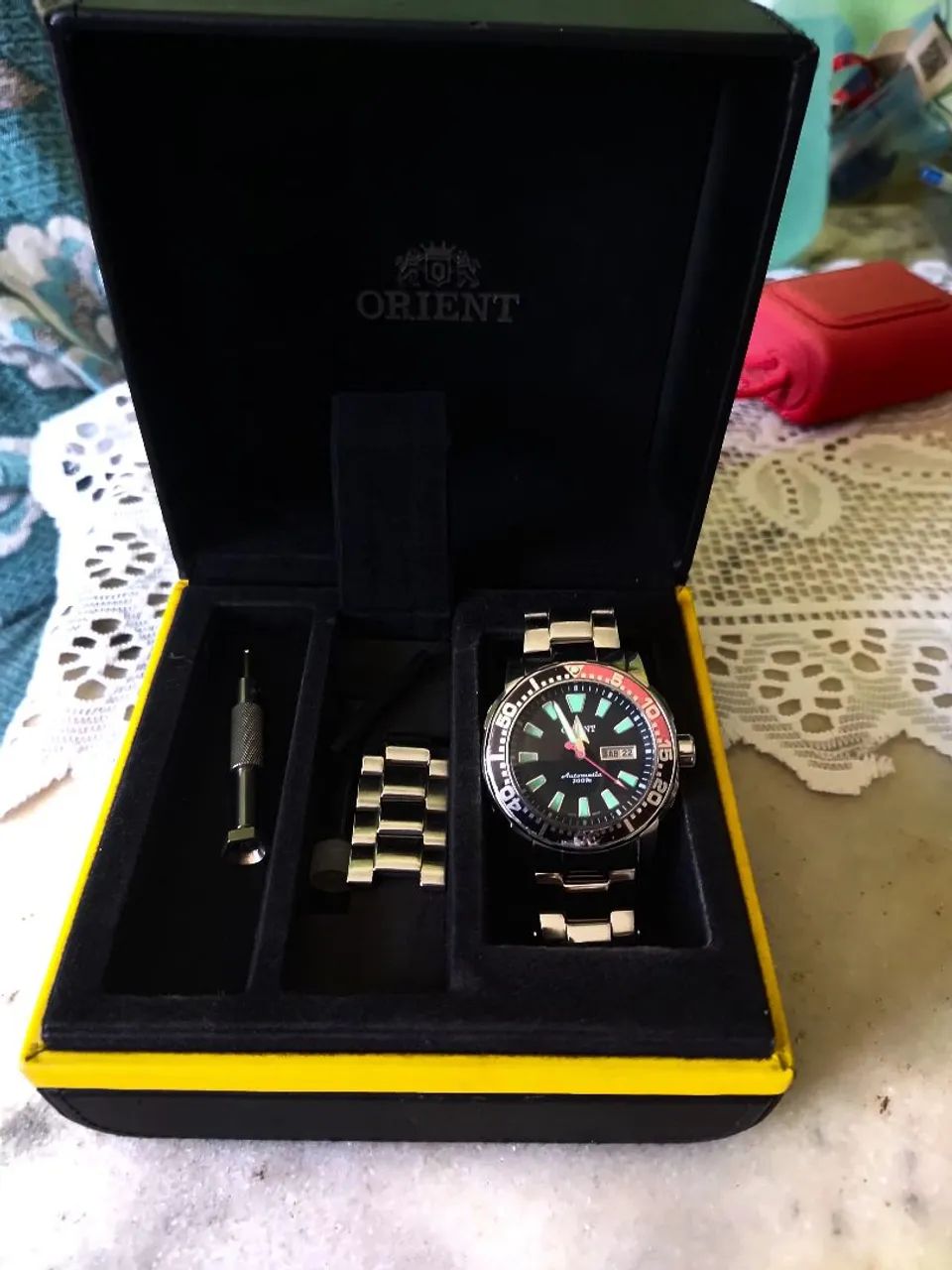 ORIENT POSEIDON.Só em Recife para vim buscar.  - Foto 5