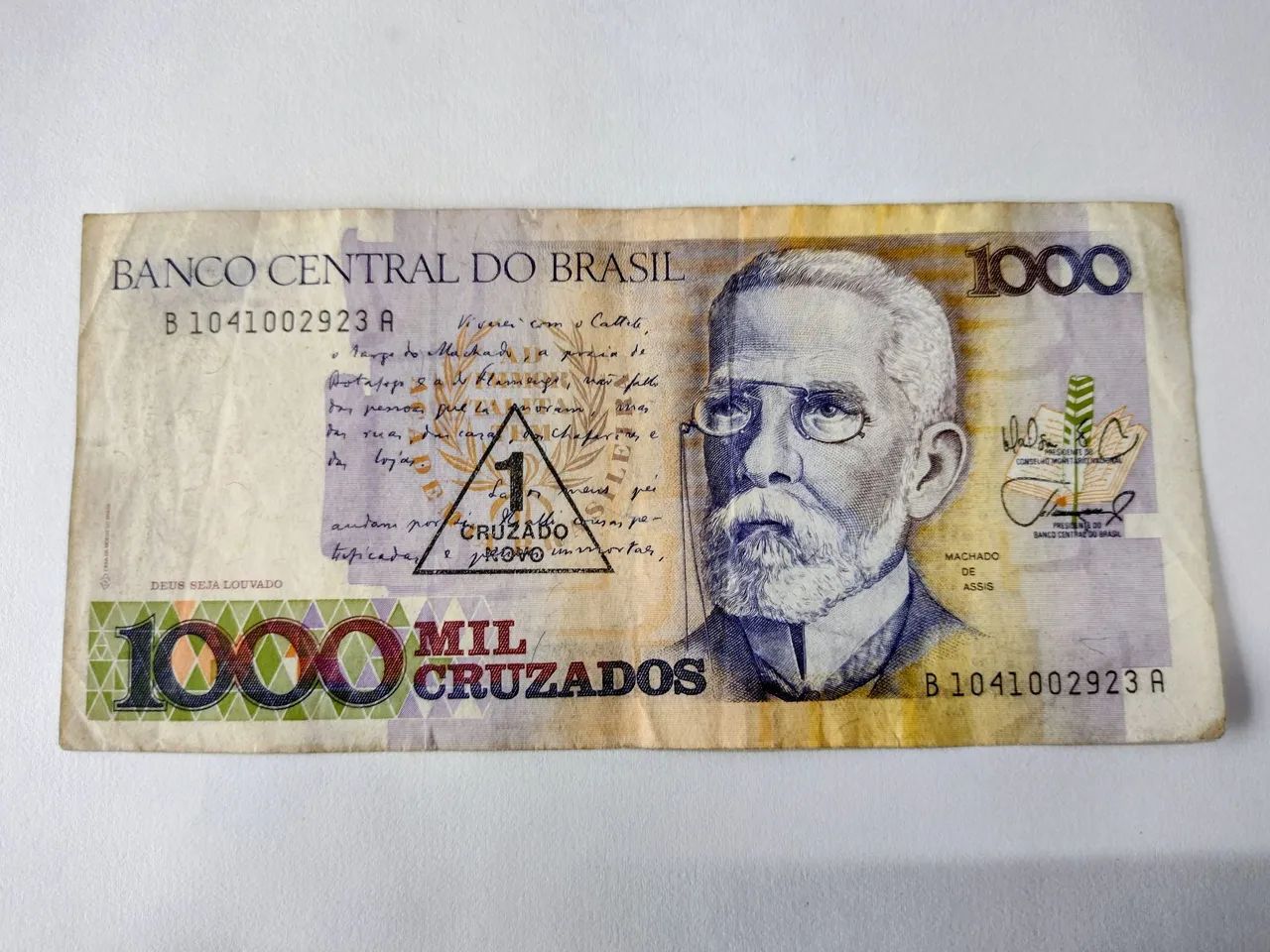 Cédula 1000 cruzados 