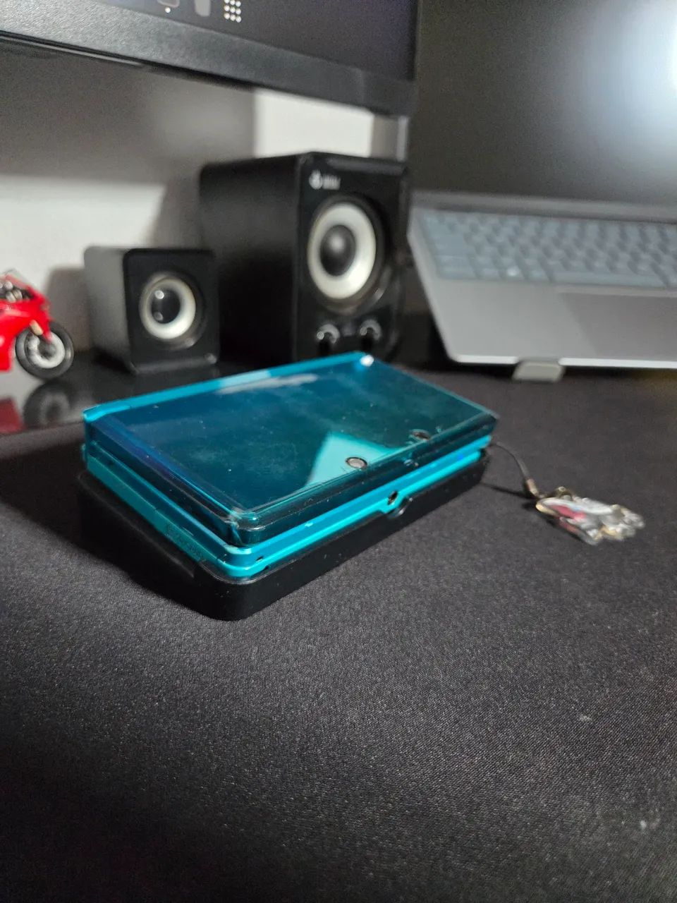 Nintendo 3ds completo com caixa, manual, base de carregamento e jogos - Foto 4